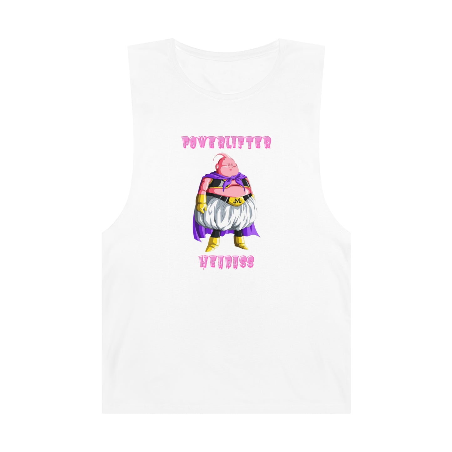 Majin Buu Powerlifter Headass Tanktop